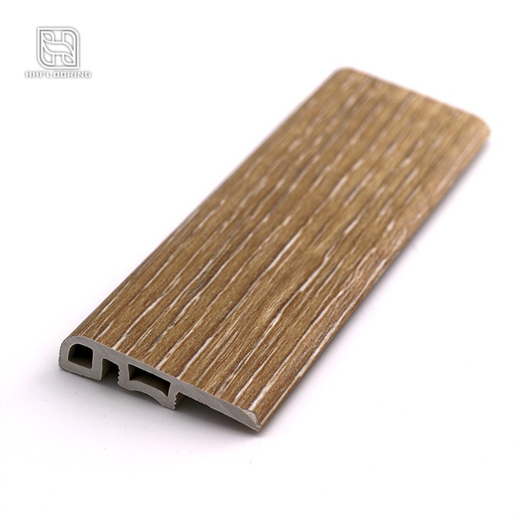 wood grain vinyl flooring transition piece